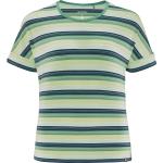 SCHNEIDER SPORTSWEAR SHAYLAW Damen T-Shirt, Wohlfühlshirt gestreift grün/blau/gelb/weiß, 36