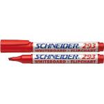 Rote Schneider Whiteboardmarker & Boardmarker aus Papier 