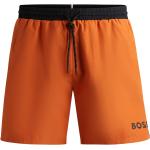Orange HUGO BOSS BOSS Herrenbadeshorts & Herrenboardshorts aus Kunstfaser Größe XS 