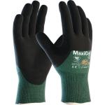 Schnittschutzhandschuhe MaxiCut®Oil™ 44-305 Gr.8 grün/schwarz EN 388 PSA II 