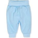 Schnizler Kinder Pump-Hose aus 100% Baumwolle, komfortable und hochwertige Baby-Hose mit elastischem Bauchumschlag, Blau (Bleu 17), 50