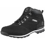 Reduzierte Schwarze Timberland Splitrock Outdoor Schuhe mit Schnürsenkel wasserabweisend für Herren Größe 41,5 für den für den Herbst 