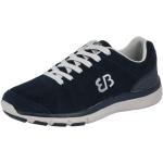 Blaue Brütting Dallas Low Sneaker aus Veloursleder mit herausnehmbarem Fußbett für Herren Größe 41 