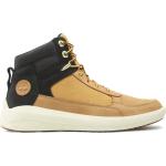 Reduzierte Braune Timberland High Top Sneaker & Sneaker Boots mit Schnürsenkel für Herren Größe 42 