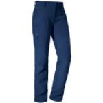Blaue Wasserdichte Schöffel Ascona Damenhosen mit Reißverschluss Größe S für den für den Sommer 