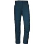 Blaue Schöffel Ascona Zip Off Hosen & Zipphosen für Damen 