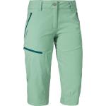 Mintgrüne Atmungsaktive Kurze Hosen mit Reißverschluss aus Nylon für Damen Größe L 