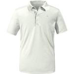 Reduzierte Weiße Langärmelige Schöffel Herrenpoloshirts & Herrenpolohemden aus Polyester Größe 4 XL 