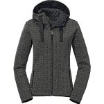 Schwarze Schöffel Damenhoodies & Damenkapuzenpullover aus Fleece Größe 3 XL für den für den Winter 