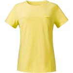 Gelbe Casual Schöffel T-Shirts für Damen Größe L für den für den Sommer 