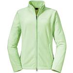 Schöffel Damen Fleece Jacket Leona2, leichte und warme Fleecejacke mit praktischen Taschen, atmungsaktive Outdoor Jacke für Frauen Damen, paradise green, 34