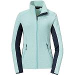 Blaue Atmungsaktive Schöffel Lodron Zip Hoodies & Sweatjacken aus Fleece für Damen Größe XS für den für den Herbst 