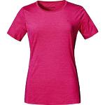 Pinke Schöffel Kashgar T-Shirts für Damen Größe M 