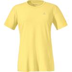 Reduzierte Gelbe Schöffel T-Shirts für Damen Größe M 