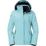 Reduzierte Blaue Wasserdichte Schöffel Partinello 3-in-1 Jacken aus Fleece für Damen Größe L 
