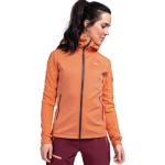 Reduzierte Orange Atmungsaktive Schöffel Damenhoodies & Damenkapuzenpullover mit Reißverschluss aus Fleece mit Kapuze Größe XS 