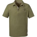 Grüne Schöffel Shirts mit Tasche aus Polyester für Herren Übergrößen 