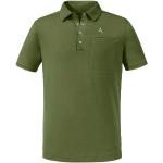 Reduzierte Olivgrüne Langärmelige Schöffel Shirts mit Tasche für Herren Größe L 