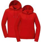 Rote Herrenhoodies & Herrenkapuzenpullover mit Kapuze Größe XS für den für den Winter 