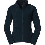 Blaue Schöffel Mini Kurzjacken & Cropped-Jackets mit Reißverschluss aus Fleece für Damen Größe XXL 