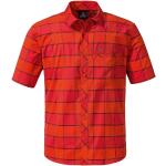 Reduzierte Rote Karo Schöffel Outdoor-Hemden für Herren Größe 4 XL 
