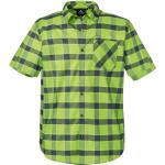 Grüne Kurzärmelige Schöffel Shirts mit Tasche für Herren Übergrößen 