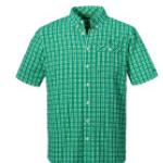 Reduzierte Grüne Schöffel Outdoor-Hemden mit Knopf aus Seersucker für Herren Übergrößen für den Sommer 