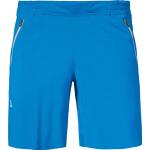 Blaue Sportliche Schöffel Hestad Shorts mit Reißverschluss aus Nylon 