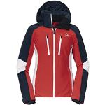 Schöffel Damen Ski Jacket Naladas L, wind- und wasserdichte Skijacke mit Body Mapping Technologie, atmungsaktive Outdoorjacke mit Unterarmbelüftung und Schneefang, toreador, 42