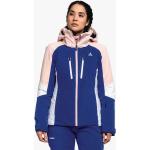 Schöffel Skijacke Naladas (Wärmeisolierung, wasserdicht, mit RECCO-Reflektor) dunkelblau/weiss/pink Damen