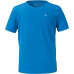 Blaue Schöffel T-Shirts enganliegend für Herren Übergrößen 
