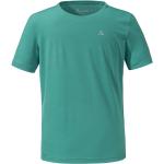 Grüne Schöffel T-Shirts enganliegend für Herren Übergrößen 