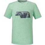 Mintgrüne Schöffel T-Shirts für Damen Größe L 