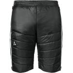 Schwarze Schöffel Shorts aus Polyester Übergrößen 