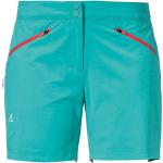 Reduzierte Blaue Schöffel Hestad Stretch-Shorts mit Reißverschluss aus Nylon für Damen Größe S 