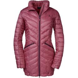 Pinke Wasserdichte Winddichte Atmungsaktive Schöffel Winterjacken mit Reißverschluss für Damen Größe L 