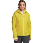 Gelbe Wasserdichte Winddichte Schöffel Wamberg Regenjacken mit Reißverschluss aus Polyester für Damen Größe XS 