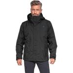 Schwarze Wasserdichte Winddichte Schöffel 3-in-1 Jacken mit Reißverschluss aus Polyester gepolstert für Herren für den für den Winter 
