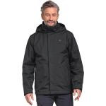 Schwarze Wasserdichte Atmungsaktive Schöffel Partinello 3-in-1 Jacken mit Reißverschluss aus Polyester für Herren für den für den Winter 