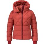 Reduzierte Rote Winddichte Schöffel Winterjacken aus Polyamid mit Kapuze für Damen Größe XL für den für den Winter 