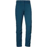 Reduzierte Blaue Schöffel Engadin Zip Off Hosen aus Polyamid für Damen Größe S 