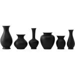 Schwarze Vasensets aus Porzellan 