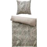 Altrosa Moderne Schöner Wohnen Bettwäsche Sets & Bettwäsche Garnituren mit Reißverschluss aus Baumwolle 135x200 