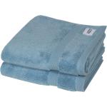 Hellblaue Schöner Wohnen Handtücher Sets matt aus Frottee 50x100 2-teilig 