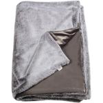 Graue Schöner Wohnen Decken aus Textil 130x170 