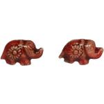 Motiv Nachhaltige Elefanten Ohrringe mit Elefantenmotiv aus Keramik für Damen 