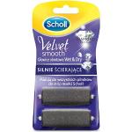 Scholl Velvet Smooth™ Wet&Dry Drehköpfe für Scholl Feilen mit Diamantsteinchen stark abrasieren tote Hauthaut und Hornhaut auf den Füßen trocken und nass 2 Stück