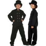 Schwarze Schornsteinfeger-Kostüme für Kinder Größe 152 