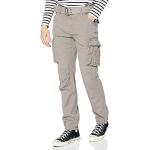 Schott NYC Homme Trranger70 Pants, Gris (Grey), 32W EU