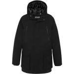 Reduzierte Schwarze Schott NYC Jacken mit Fellkapuze mit Reißverschluss aus Pelz maschinenwaschbar für Herren Größe XL für den für den Winter 